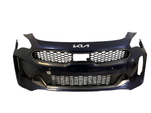 KOMPLETNY ZDERZAK PRZEDNI PRZÓD KIA STINGER GT 4xPDC GRILL KRATKA 17-22 86511J5600 